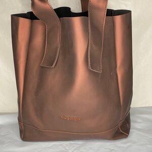 O bag Copper Brown Tote